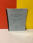 Mmr Technologies H-50 Controller User's Manual. Fixed Price $69.99.