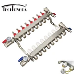 8-BRANCH Pex Radiant Floor Heating Manifold Set Water Knockout Trap Distributor. Fixed Price $263.20.